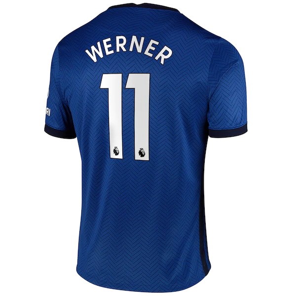 Trikot Chelsea NO.11 Werner Heim 2020-21 Blau Fussballtrikots Günstig